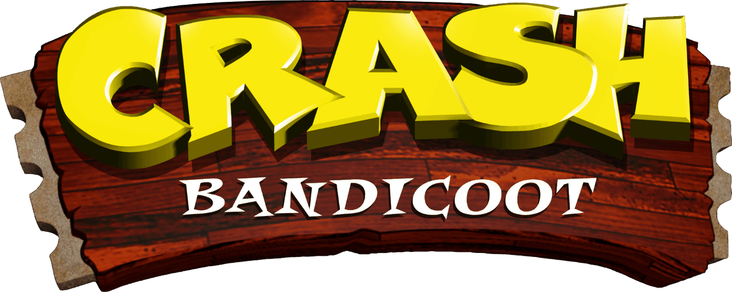 Crash Bandicoot logo for Playstation